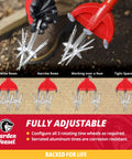 Rotary Cultivator With Detachable Tines And Long Handle For Aerating Soil, Weeding, Cultivating, And Lawn Reseeding in use