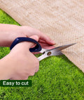40 Inch By 30 Feet Garden Burlap Roll For Landscaping Outdoor Planting Mulch Weed Barrier Erosion Control Natural Jute Fabric cut with scissors