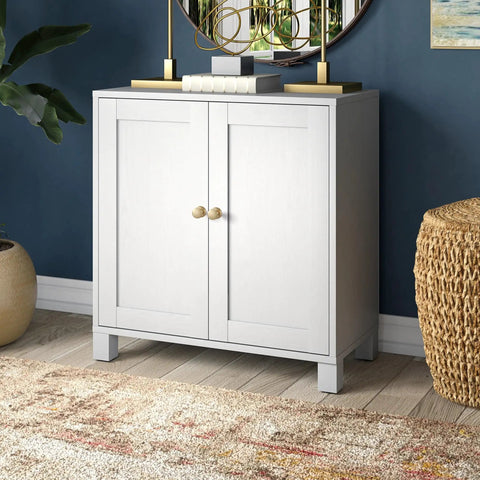 White cabinet with Champagne Bronze Zinc Alloy Cabinet Knobs With Plate Six Pack Single Hole Kitchen Cabinet Pulls Drawer Hardware with plants.