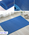 Grab This Killer Non Slip Outdoor Drainage Mat Measuring Three Feet By Ten Feet Perfect For Commercial Kitchen Floors Garage Poolside Bathroom And Restaurant Use With Awesome S Shaped Design That Drains Water Fast And Stays Super Clean shown rolled and laid out