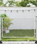 2 Inch Floor Flange Chain Link Fence Post Bracket Beefy Heavy Duty Steel Base For Round Posts OD 1 7 8 Inch Fence Mounting