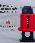Three Pack Circuit Breaker Lockout Device For Three Eighth Inch Toggle Holes Standard Miniature Lockout Kit