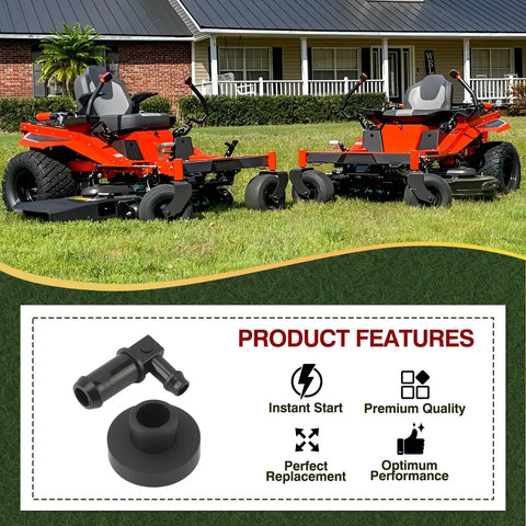 Fuel Tank Stem And Bushing Kit For Weedeater Trimmers That Fits Husqvarna Craftsman AYP Poulan Poulan Pro Roper 3 piece set