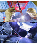 Welders using Five-Piece Gas Lens Collet Bodies 45V43 1/16 Inch Copper TIG Welding Torch Consumables Kit for precision welding tasks.