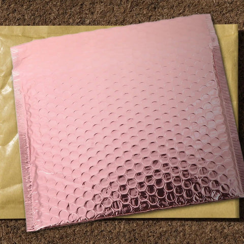 25 Pack Self Seal Bubble Mailer Envelopes 25x20cm Padded Cushion Mailing Bags For Shipping Cosmetics Jewelry Bulbs