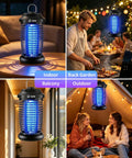 Bug Zapper Outdoor Plug In Electric Mosquito And Fly Killer With 15W UV Light And 4200V Grid for indoor and outdoor use