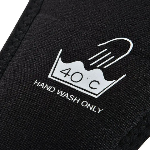 Indoor Bike Trainer Sweat Net Guard Dual Layer Absorbing Catcher with hand wash only care label