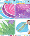Close-up details of Dream Big Bulletin Board Set 66 Pieces with Hot Air Balloons, Cloud Borders, and Sky Decor for Classrooms.