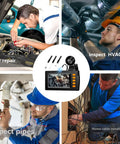 1080P HD Endoscope Camera With 4.3 Inch LCD Screen used for inspecting car, HVAC, pipes and home cable installation