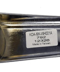 Bottom view of Window Crank Handle Chrome Finish For Select Mack Models Ideal Replacement With Durable Construction And Easy Installation No Special Tools Required Designed To Replace Worn Or Broken Window Cranks On Appropriate Cab Windows.