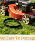 Mower Belt Black Rubber Drive Belt For Lawn Tractor Replacement Upgrade For Consistent Mowing And Smooth Deck Performance Heavy Duty Beefy Build Ideal For Garden Tools And Trimmers Easy Install Keeps Your Yard Looking Sharp, black rubber belt on lawn mower grass
