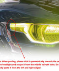 Close-up of Harley Headlight Lens Cover Front Protector Waterproof Anti Scratch Lens Guard for Harley Davidson CVO Road Glide