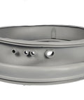 Washer Door Gasket 4986ER0004C For LG Washers, showing durable rubber seal, side view, without drain port, fits WM2688HNM