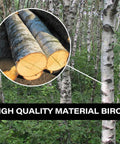 Set Of Twenty Five Sturdy Wooden Dowel Rods And Matched Caps Perfect For Sweet Cake Support And Nifty Seasonal Projects With Quarter Inch Diameter By Twelve Inch Length Built Tough For Every Creative Squad, birch logs.