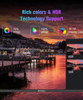 Rich HDR color display on 24 Inch 100Hz FHD Computer Monitor With FreeSync HDR HDMI 1.4 And Ergonomic Tilt For Home Office And Gaming