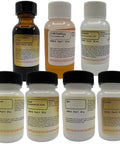 Drug Detection And Analysis Kit For Classroom Forensic Science Labs With 15 Group Materials And Hands On Tests Including Aspirin Control Experiments And Realistic Case Scenarios, bottles of chemical reagents