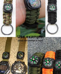 20 Pack Mini Pocket Oil Filled Compass 20mm Diameter Liquid Filled Grab And Go Navigation Tool on cord bracelets