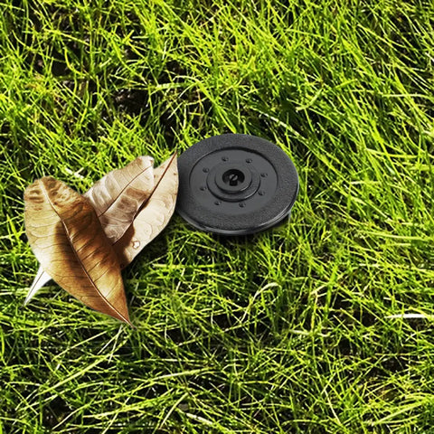 Outdoor Key Hider Sprinkler Head Vault Box for Garden and Yard Waterproof Hidden Cash Safe Key Holder in grass