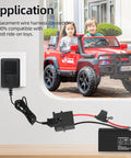 Replacement Wire Harness Connector For 12V Power Wheels Battery With 12 AWG Wire And Three Replaceable Fuses for ride-on toy