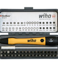 Open GoBox Electronics ESD Precision Micro Bit Set 36 Piece Kit with PicoFinish handle and assorted bits displayed in case.