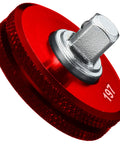 Quick Adapter For Quarter Inch Drive Red Aluminum Tool To Speed Up Ratchet Turning Attaches Between Ratchet Handle And Socket