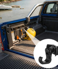 8 Pack L Track Hooks With Single Stud Fitting Spring Loaded 360 Degree Adjustable Gear Hook used in truck bed for tie down