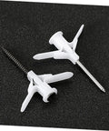 Close-up of 200pcs Aircraft Expansion Tubes For Plasterboard Easy Install Wall Fixers DIY Friendly Anchor Plugs