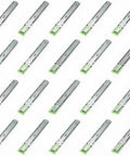 10 Pair Drawer Slides 22 Inch Side Mount Built Tough Ball Bearing Cabinet Drawer Glides Full Extension Kitchen Cabinet Rails