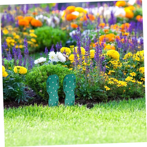 Eight Piece Lawn Aerator Shoes With Solid Metal Straps For Easy Assembly And Soil Aeration On Lawns Gardens And Patios