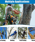 Tree Climbing Spikes Set With Adjustable Climbing Belt For Outdoor Work Fruit Picking And Tree Maintenance Dope Ergonomic