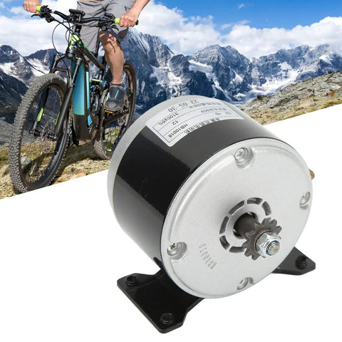 Beefed Up 12V Brushed DC Motor 2750RPM High Speed With Permanent Magnet Generator Aluminum Body for E Scooter in mountain setting