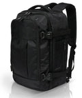 Underseat Go To Carry On Backpack Fits United Airlines 17x10x9 Inches 25L Max Capacity Black Travel Bag For Men And Women Durable