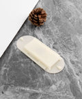 Six Pack Bee Escape Equipment Set 109 By 42 Mm Plastic Hive Doors With 21.7mm Hole, shown on a marble surface