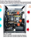 Open Air PC Test Bench Open Frame Chassis For DIY Rigs Stackable And Dual Orientation Fits ATX Micro ATX E ATX ITX Motherboards