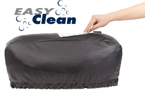 Cleaning a Black Waterproof Winch Cover for 8000 to 13000 Lb Winches All Weather Protection Rugged Exterior Accessory