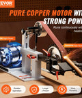 Top Shelf 72X2 Inch Belt Grinder And Sander With Variable Speed Vfd Controls 1500W 2Hp Motor for metalworking and knife making.