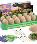 Easter Dinosaur Eggs Excavation Kit For Kids Break Open 12 Dinosaur Eggs To Reveal 12 Unique Dinosaurs Hands On Archaeology STEM Crafts
