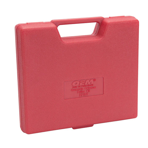 Red case for Pro Grade Harmonic Balancer Puller Kit For GM 3300 3800 V6 Engines Includes Metric And SAE Bolts