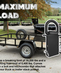 Heavy Duty D Ring Stake Pockets Four Pack 18,000 Lb Break Strength Removable Tie Downs For Utility Trailers And Flatbeds