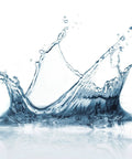 Splash of water with bubbles, illustrating purity and freshness for High Flow Coffee And Tea Filter System With Valve In Head Design And Quick Flip Cartridges For Smooth Sips Daily Toss That Funky Water Aftertaste Buildup Fast Setup Pro Gear Beverage Purifier Trusted By Home Brewers And Cafe Crews.