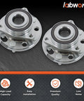 Two Pack Front Wheel Hub Bearings Replacement For Chevy Equinox Malibu GMC Terrain 2010 To 2017 Part 513288 Fits Buick