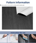 Black Wood Countertop Contact Paper Peel And Stick Waterproof Self Adhesive Faux Wood Grain Vinyl Wrap for countertops