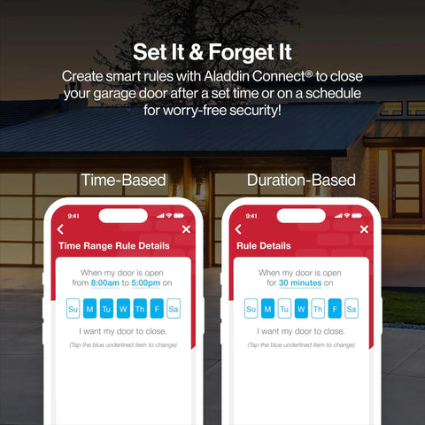 QuietLift Connect WiFi Smart Garage Door Opener With Wireless Keypad Ultra Quiet Three Quarter HPC Belt Drive Works With Alexa And Google Assistant Model 3053 TKV setting options