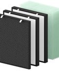 Air400 Replacement Filter Kit For Bissell Air Purifier, Dual H13 True HEPA Filters And Activated Carbon Pack With Eight Pre Filters