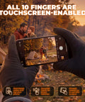 Winter Waterproof Ski Gloves For Men And Women Ultra Warm Thermal Gloves With Touchscreen Fingers in outdoor camping scene