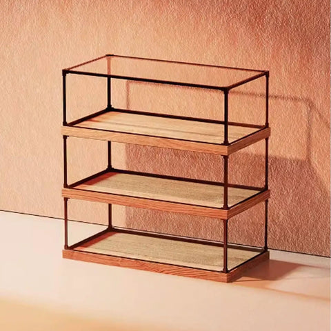 Crystal Clear Acrylic Display Case For 80046 Airships Dustproof Showpiece With Tight Base Fit And Heightened White Base Model Not Included Easy To Clean And Move Perfect For Collectors And Display Shelves.