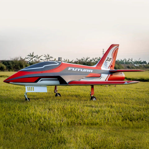 Rc Plane For Adults Gnarly EDF Jet With 80mm Ducted Fan 12 Blade 6 Channel PNP Ready To Fly on grass field