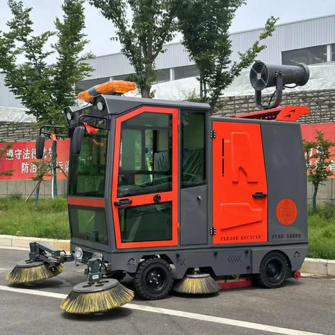 Heavy Duty Industrial Floor Sweeper Machine Ride On Commercial Cleaner Equipment Perfect For Warehouses And Big Spaces Easy To Operate And Maintain With Customization Options Available To Fit Your Specific Cleaning Needs And Warehouse Layouts For Maximum