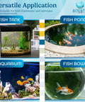 Nine In One Aquarium Water Test Kit With 100 Freshwater And Saltwater Test Strips Dialing Into PH Nitrate Nitrite And Chlorine Levels Along With Iron Copper And Alkalinity For Snappy Fish Tank Checks And Zero Drama in various aquatic settings.