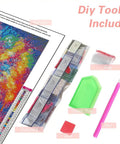 Tree Of Life Diamond Painting Kit For Adults Full Drill 5D Round Diamond Art Beginners Friendly DIY Dots Painting tools canvas